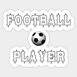 Football Player Soccer Star Sticker